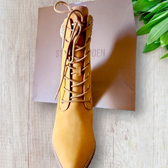 New Steve Madden Karmen Pointed Toe Bootie 7.5 New in Box - Picture 12 of 13